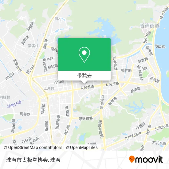 珠海市太极拳协会地图