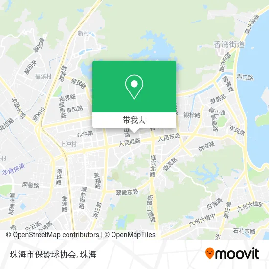 珠海市保龄球协会地图