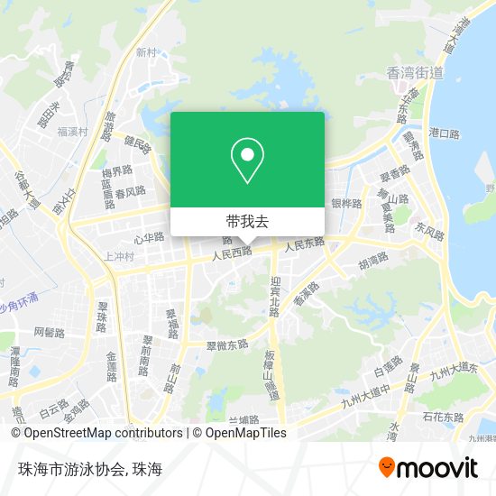 珠海市游泳协会地图