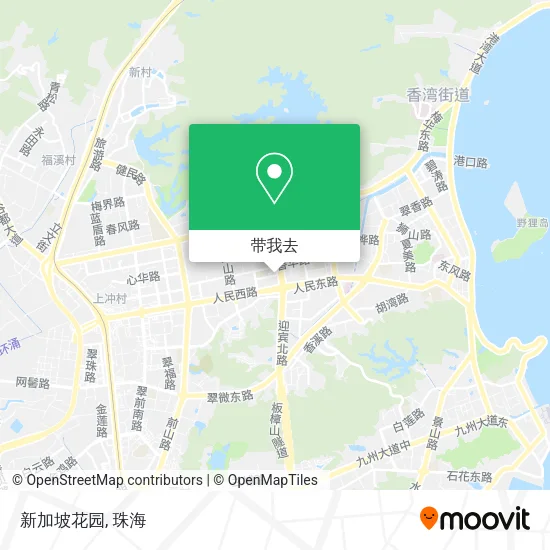 新加坡花园地图