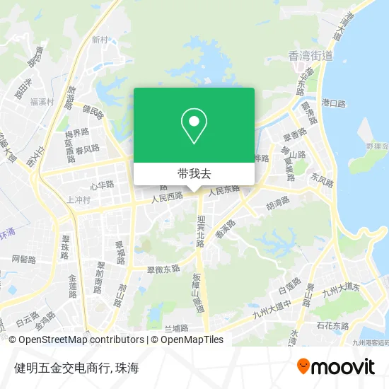 健明五金交电商行地图