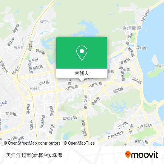 美洋洋超市(新桦店)地图