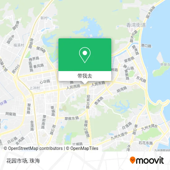 花园市场地图