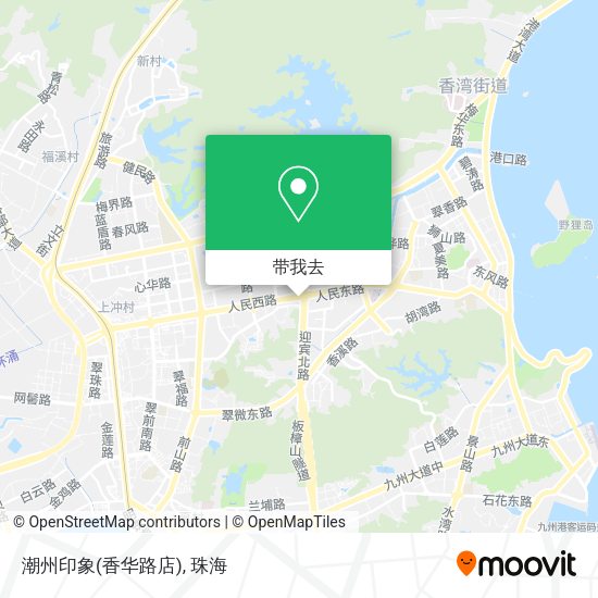 潮州印象(香华路店)地图