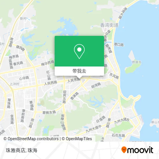 珠雅商店地图