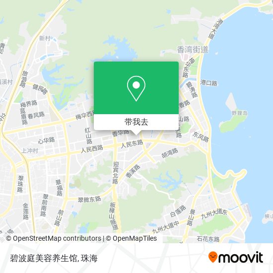 碧波庭美容养生馆地图
