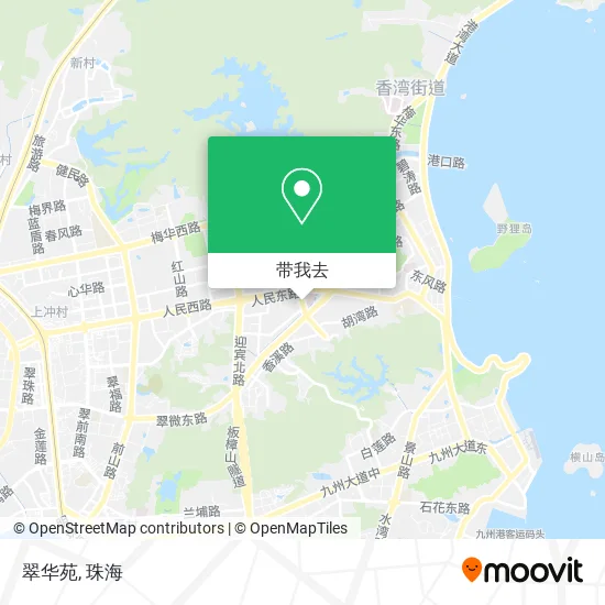 翠华苑地图