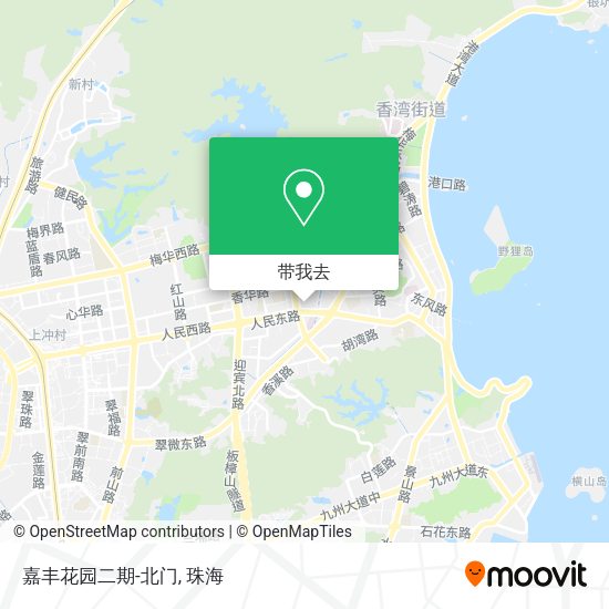 嘉丰花园二期-北门地图