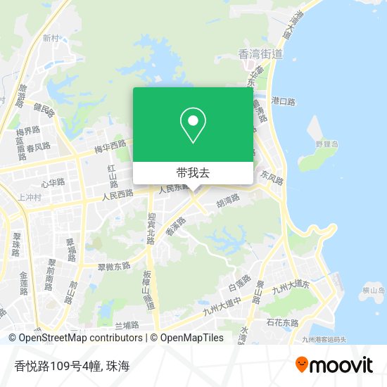 香悦路109号4幢地图