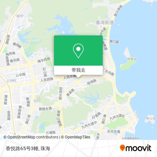 香悦路65号3幢地图
