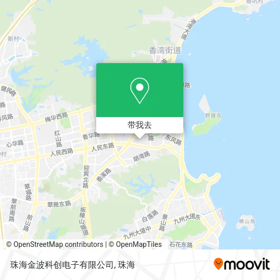 珠海金波科创电子有限公司地图