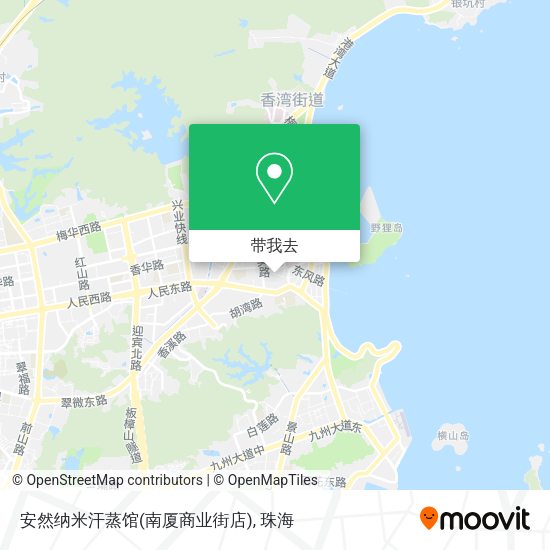 安然纳米汗蒸馆(南厦商业街店)地图
