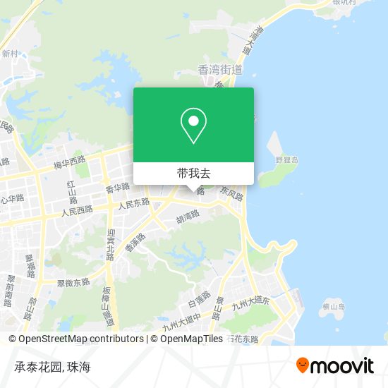 承泰花园地图