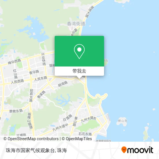 珠海市国家气候观象台地图