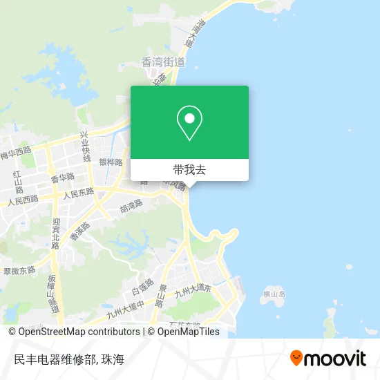 民丰电器维修部地图