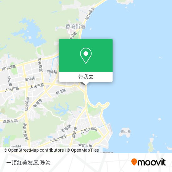 一顶红美发屋地图