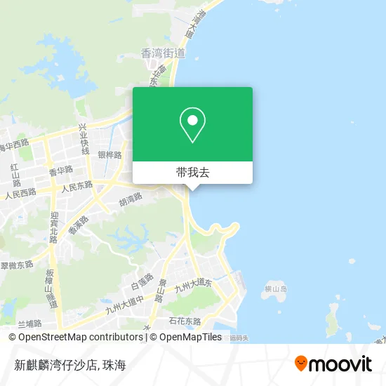 新麒麟湾仔沙店地图