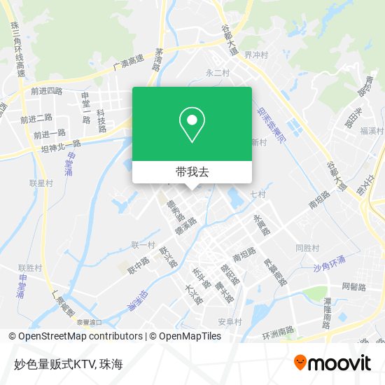 妙色量贩式KTV地图