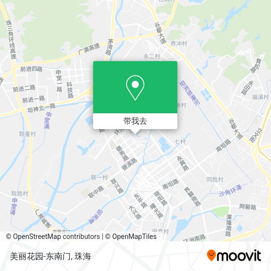 美丽花园-东南门地图
