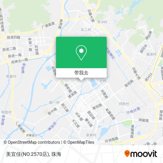 美宜佳(NO.2570店)地图