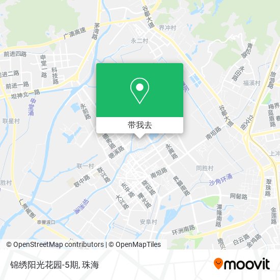 锦绣阳光花园-5期地图