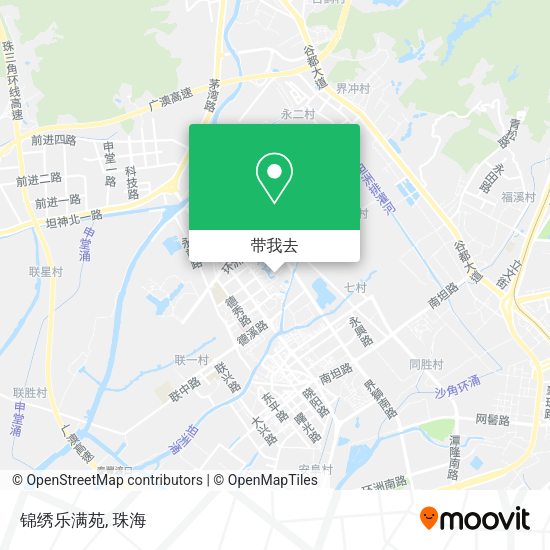 锦绣乐满苑地图