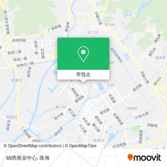锦绣商业中心地图
