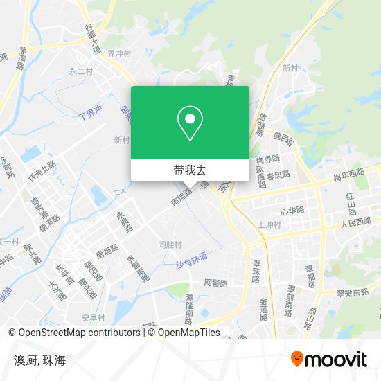 澳厨地图