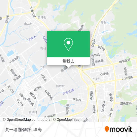 梵一瑜伽·舞蹈地图