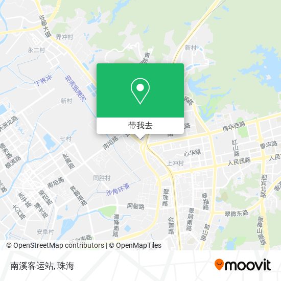 南溪客运站地图