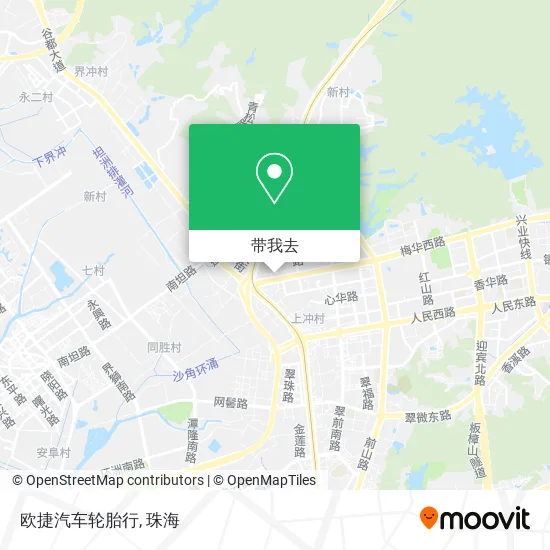 欧捷汽车轮胎行地图