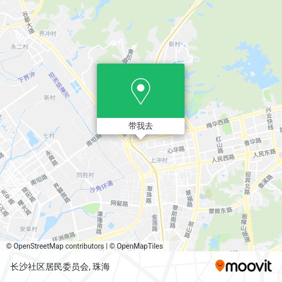 长沙社区居民委员会地图