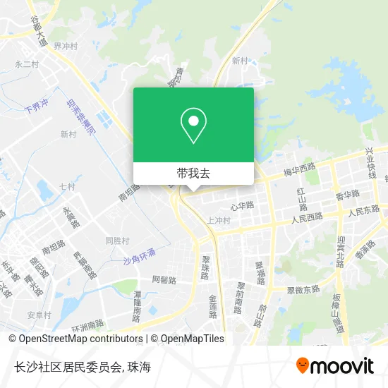 长沙社区居民委员会地图