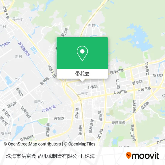 珠海市洪富食品机械制造有限公司地图
