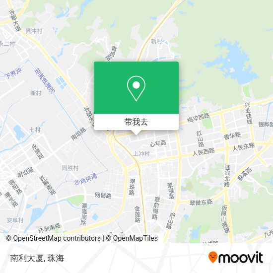 南利大厦地图