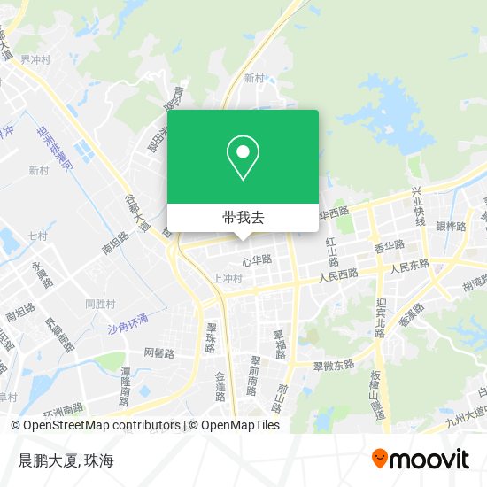 晨鹏大厦地图