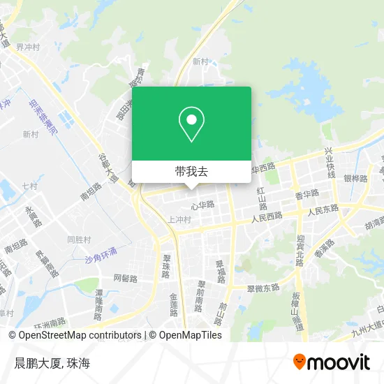晨鹏大厦地图