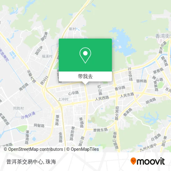 普洱茶交易中心地图