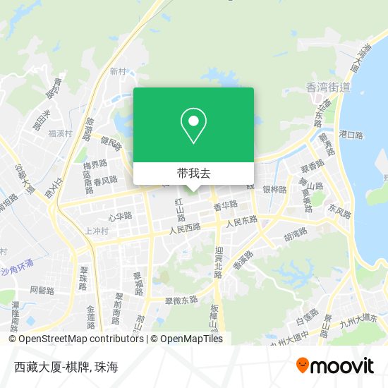 西藏大厦-棋牌地图