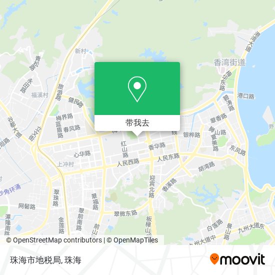 珠海市地税局地图