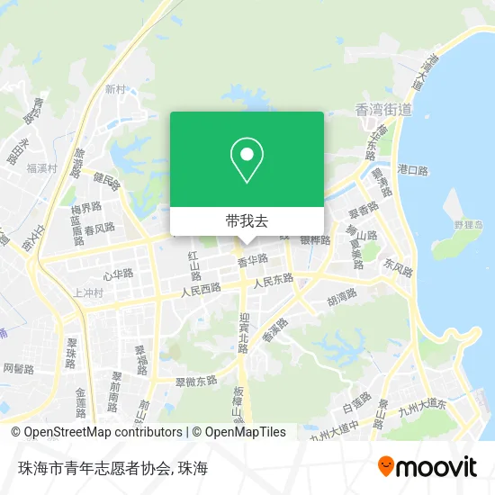 珠海市青年志愿者协会地图