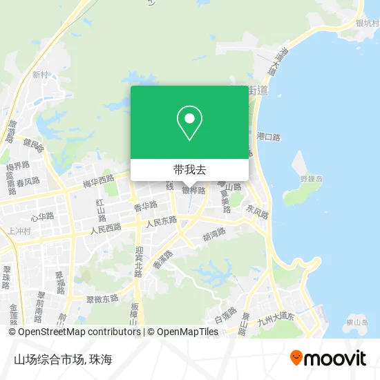 山场综合市场地图