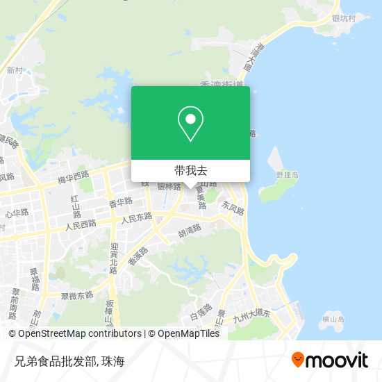 兄弟食品批发部地图