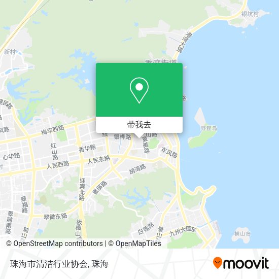 珠海市清洁行业协会地图