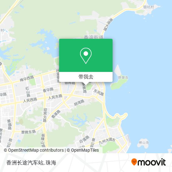 香洲长途汽车站地图