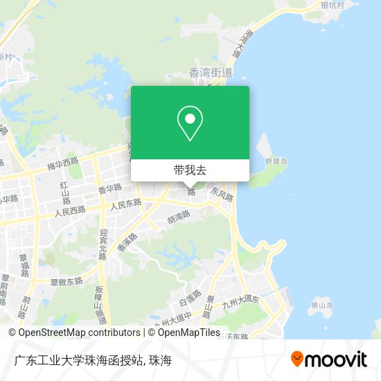广东工业大学珠海函授站地图