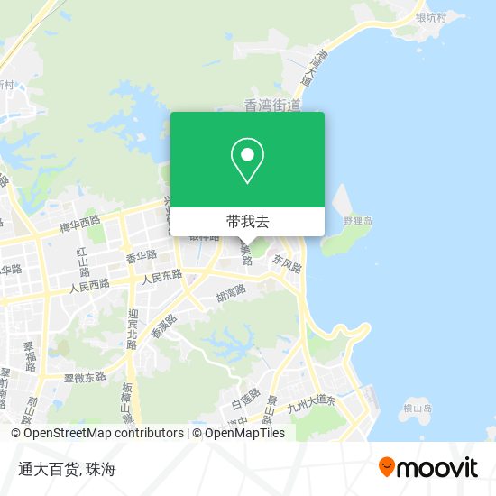 通大百货地图