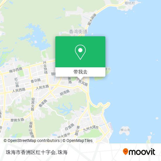 珠海市香洲区红十字会地图