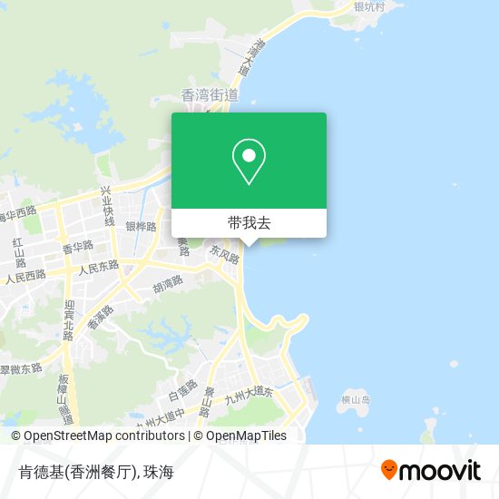 肯德基(香洲餐厅)地图