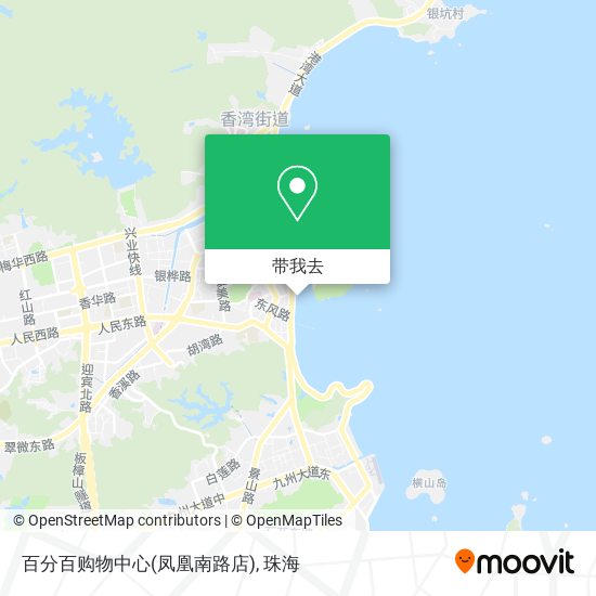 百分百购物中心(凤凰南路店)地图